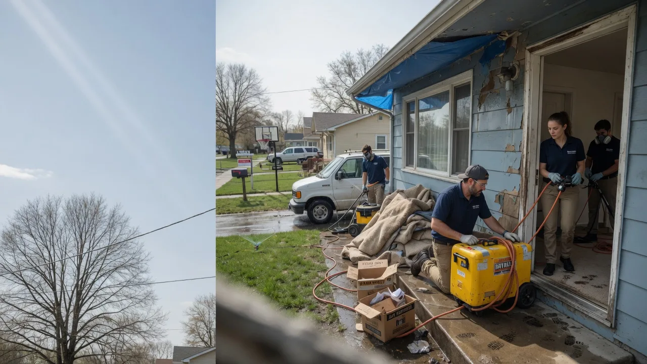 Basement Flood Cleanup in Pontiac, MI near me